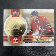 2021-22 Tim Hortons Team Canada Championship Medals #M-1 Patrice Bergeron